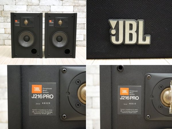 ӡ JBL J216PRO ˥ԡ ڥ ֥åշ 80ǯ  
