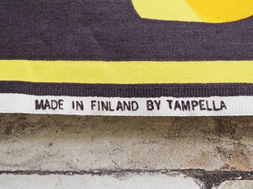 タンペラ TAMPELLA ビンテージ ファブリック 生地 テーブルクロス フィンランド 126×160 ●