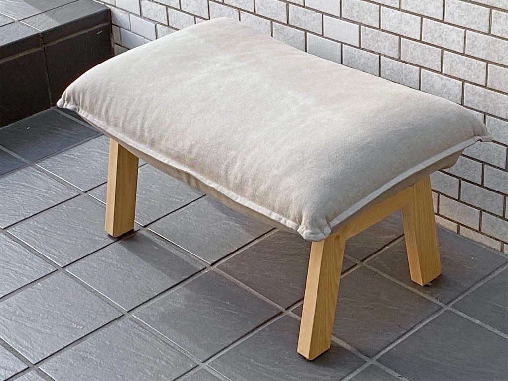 無印良品 MUJI リクライニングソファ用 オットマン スツール カバー