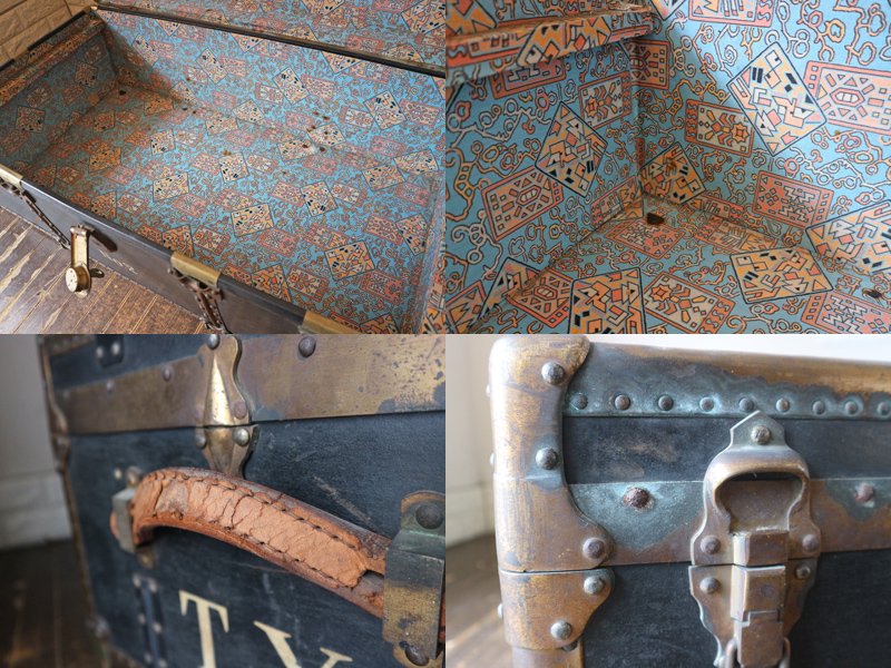 ビンテージ トランク Vintage trunk トランクケース アンティーク 店舗 