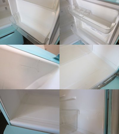 ナショナル National ウィル WiLL Fridge mini 冷蔵庫 162L ターコイズ カラー 2003年製 ◎ ナショナル National ウィル WiLL Fridge mini 冷蔵庫 162L ターコイズ カラー 2003年製 ◎