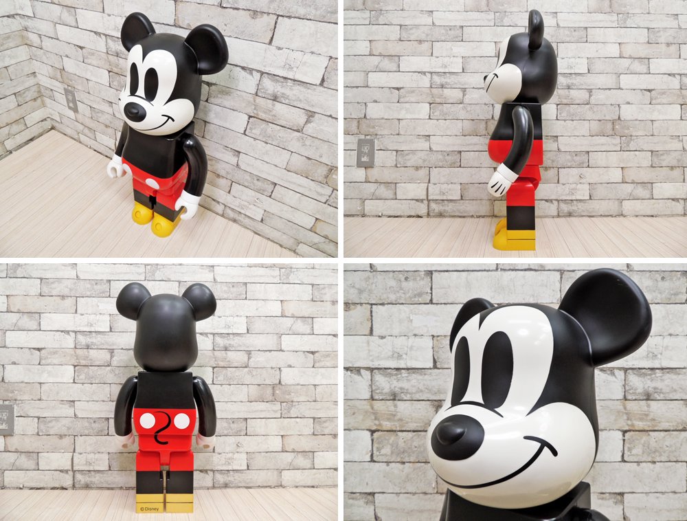 ǥȥ MEDICOM TOY ٥֥å BE@R BRICK 1000% ߥåޥ Mickey Mouse ǥˡ Disney 71cm  2009ǯ   