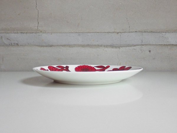 ե٥ Gustavsberg åɥ RED ASTER ץ졼 17cm  ̲ A 