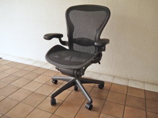 ϡޥߥ顼 HermanMiller 饤 Aeron Chair Lite  B Сݡ 饷åܥ եȥ١ A 