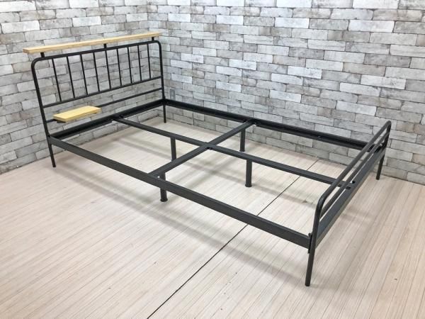 期間限定価格【美品】unico(ADDAY)シングルベッドフレーム（送料込） 値下げ/unico(ウニコ)より木の表情を生かしたカジュアルな印象のADDAY