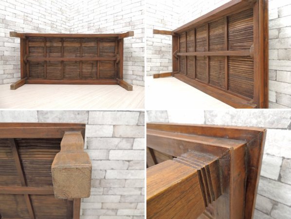 ȶ Asian Furniture Х֡ŷ  ̵ե졼 ơ֥ 󥿡ơ֥ W150cm ꥾ȥ Хȶ  
