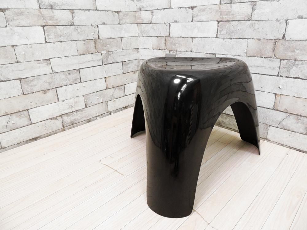 ハビタ habitat エレファントスツール Elephant Stool ブラック FRP製