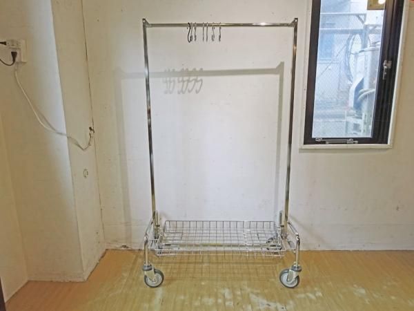 パシフィックファニチャーサービス ガーメントラック 棚(別売)付属-