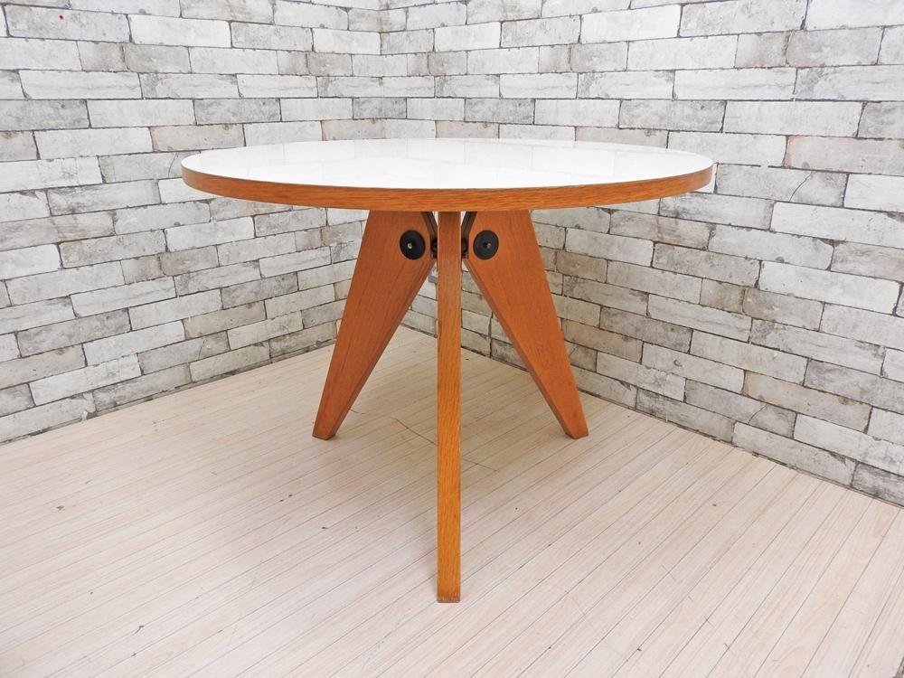 ヴィトラ vitra ゲリドン Gueridon ダイニングテーブル オーク材