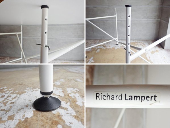 㡼 ѡ RICHARD LAMPERT ޥ ơ֥ ơ֥ ե졼 ۥ磻 W160cm 󡦥ޥ Egon Eiermann 