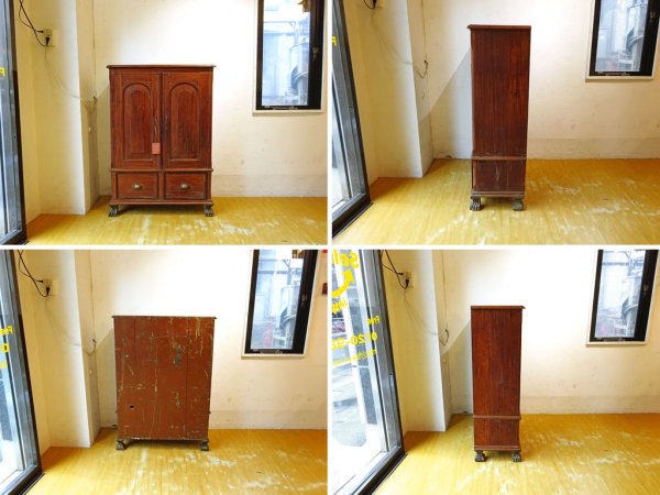 ɥ᥾ Old maison ӥơ ̵ ӥͥå Old teak wood cabinet ¤ê 