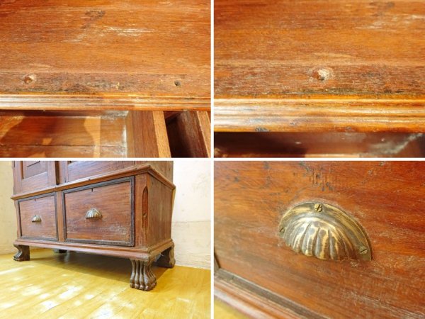 ɥ᥾ Old maison ӥơ ̵ ӥͥå Old teak wood cabinet ¤ê 