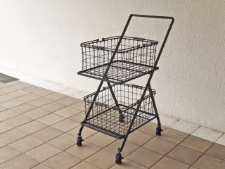 ȥ DULTON ǥ奢Хåȥ DUAL BASKET CART ̤ ȥꥢǥ  