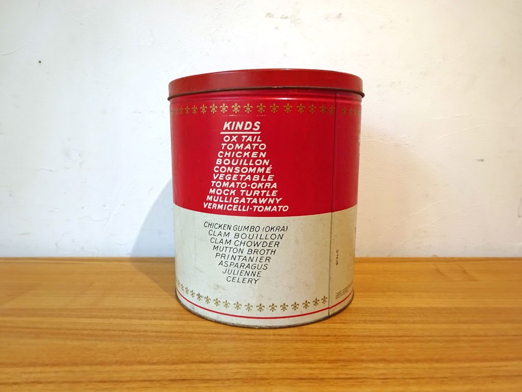 US ビンテージ キャンベル Campbell's トマトスープ 缶 SOUP 