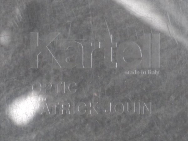 ƥ Kartell ץƥå OPTIC 塼ַȥ졼 Ǽȶ ܥå ꥹ ꥢ Patrick Jouin ꥢ  ò A 