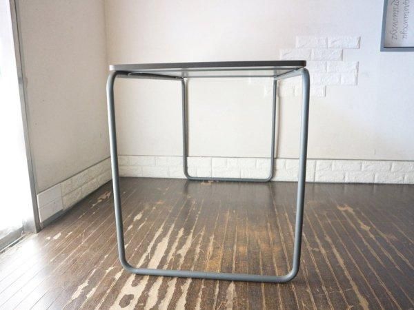トーネット 無印良品 THONET MUJI スチールパイプ デスク L