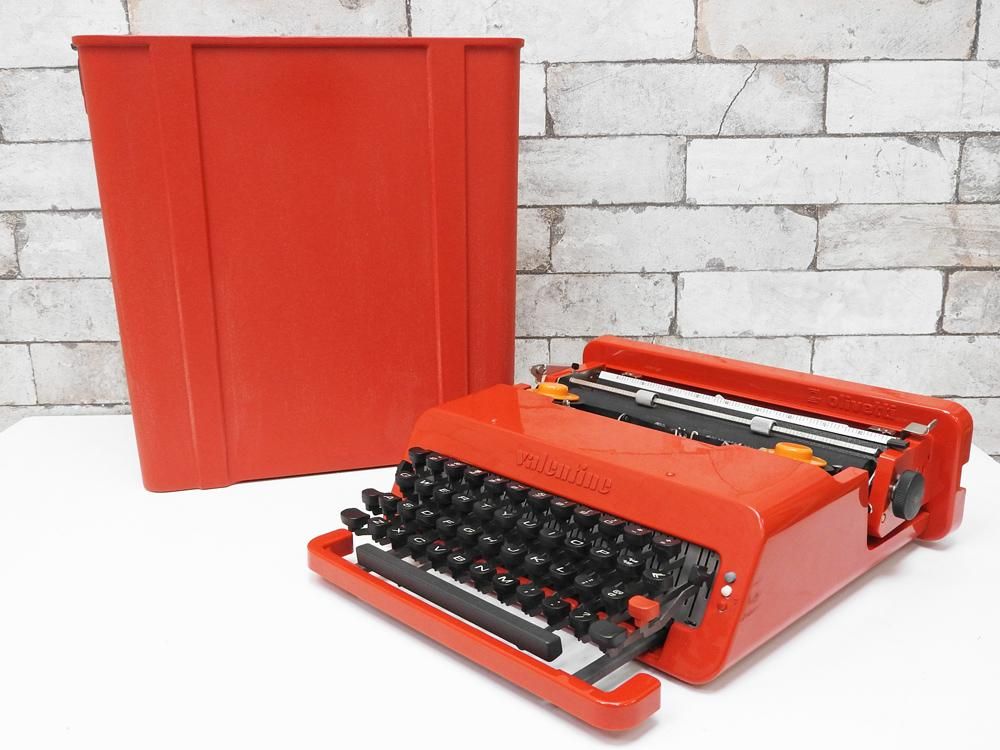 olivetti valentine オリベッティ バレンタイン タイプライター - 雑貨