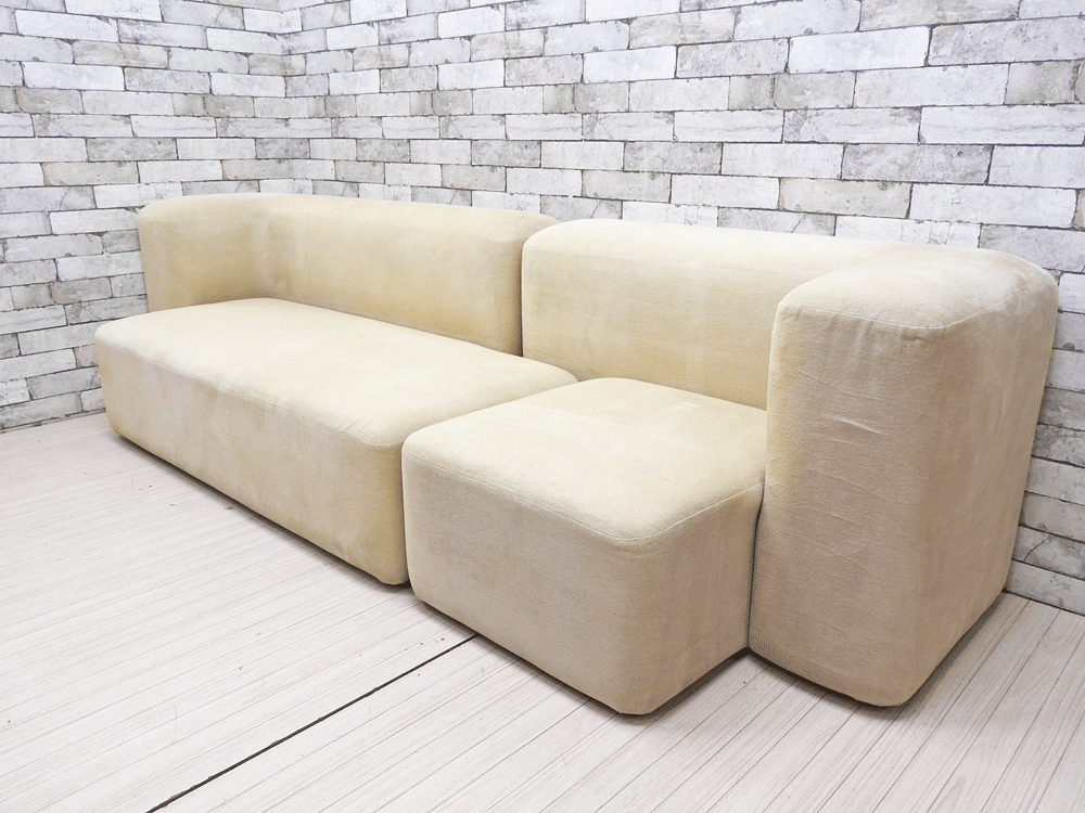 イデー IDEE サロンソファ SALON SOFA 2点セット ファブリック 定価約￥487,000-以上 ○ - TOKYO RECYCLE  imption | 東京・世田谷のリサイクルショップ デザイナーズ・北欧家具の販売・買取