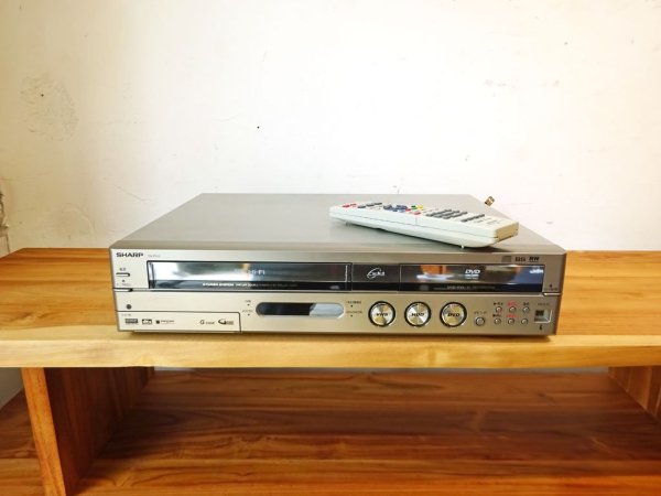 シャープ SHARP HDD搭載 VHS DVDレコーダー 一体型ビデオデッキ DV ...