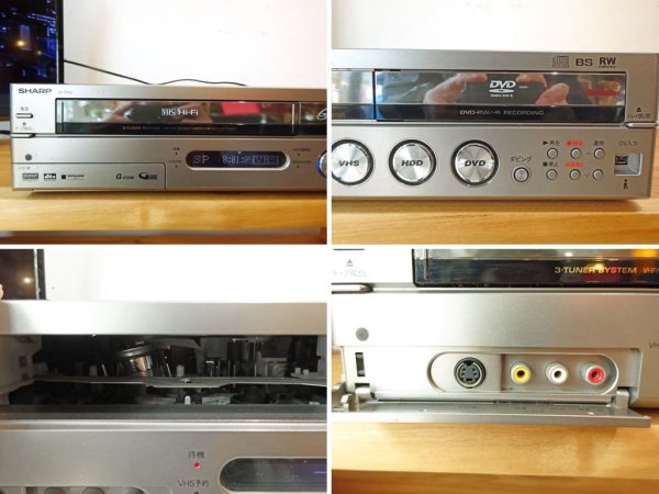 㡼 SHARP HDD VHS DVD쥳 ηӥǥǥå DV-TR12 ⥳ 250GB 2005ǯ ưǧ 
