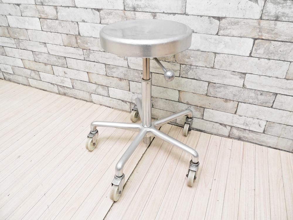 タカラベルモント TAKARA BELMONT D STOOL ALUMI スツール アルミ