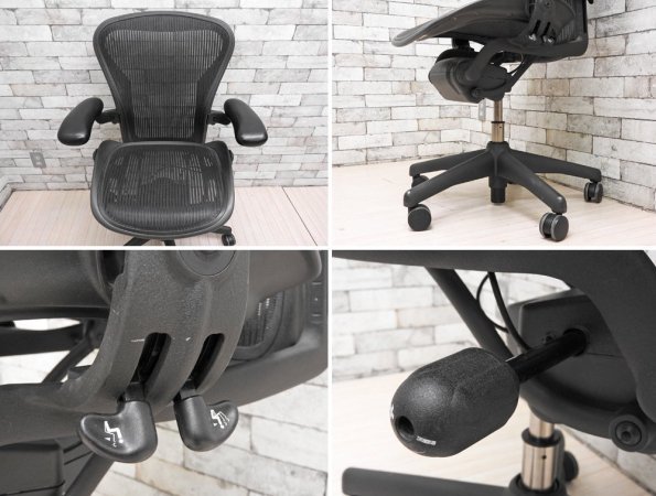 ϡޥߥ顼 Herman Miller  Aeron Chair  B եȥ顼 եȥ١ ǥ ե 
