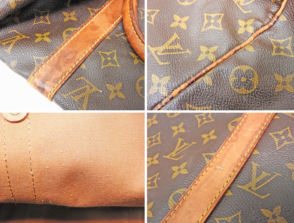 륤ȥ LOUIS VUITTON ݥ50 Keepall Υ ܥȥХå MB0940 ֥饦 made in France 