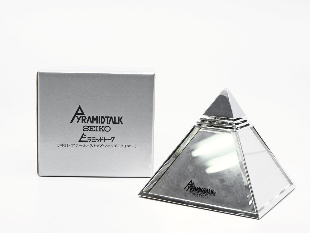 セイコー SEIKO ピラミッドトーク PYRAMIDTALK 電波時計 トーキング 