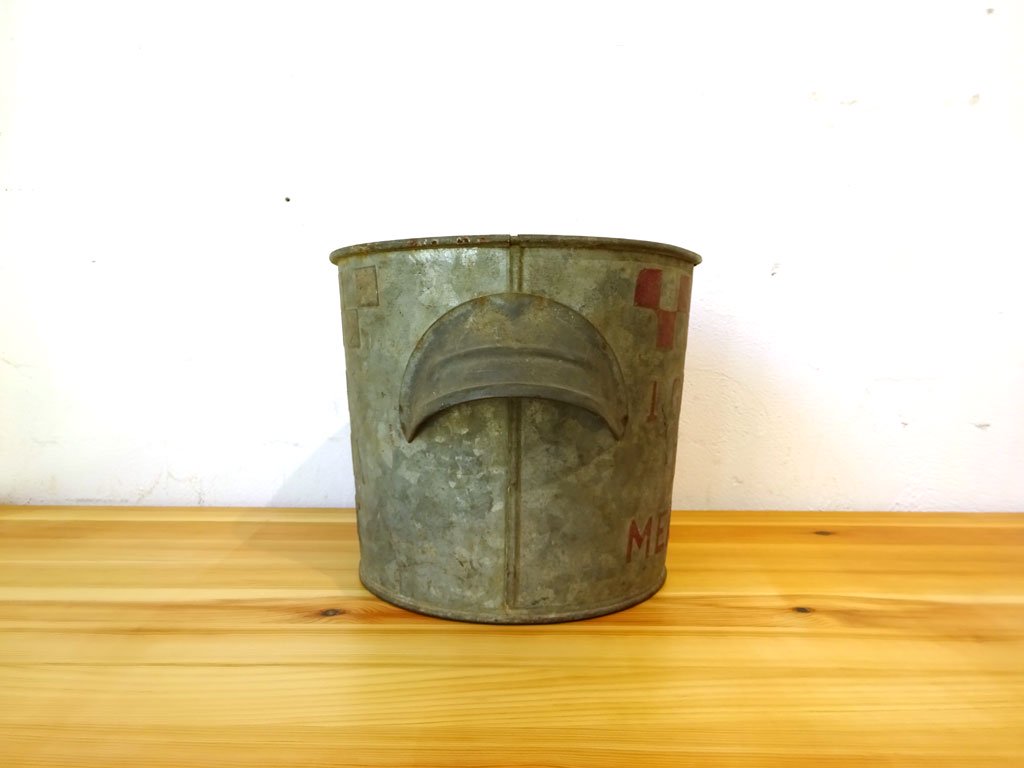 USӥơ Purina Mills  ֥ꥭ ᥸㡼Х Tinplate Major bucket ꥫ󻨲 ƥꥢ ١ 