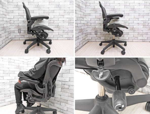 ϡޥߥ顼 Herman Miller  Aeron Chair A ݥ㡼եå 饷åܥ եȥ١ ǥ ե 