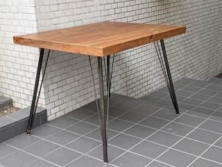 クラッシュゲート フランク 古材 ダイニングテーブル ブルックリンスタイル クラッシュゲート フランク 古材 ダイニングテーブル