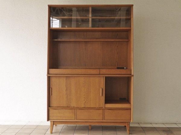 ウニコ unico シグネ SIGNE オーク材 キッチンボード カップボード