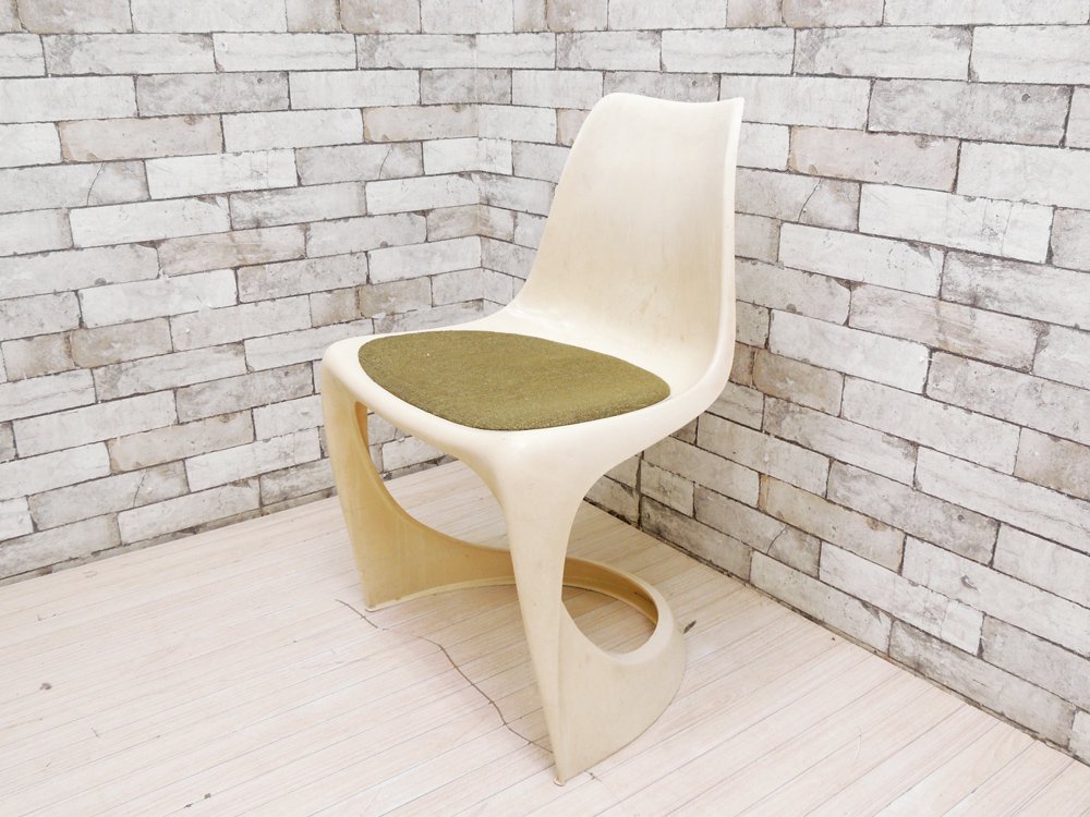 カド CADO サイドチェア Chair Model 290 FRP製 ホワイト カンチレバー