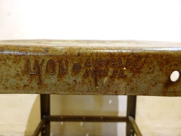 ꥪ LYON  Aurora ӥơ եȥ꡼ġ Vintage Factory Stool ȥꥢ ꥫ Υ 