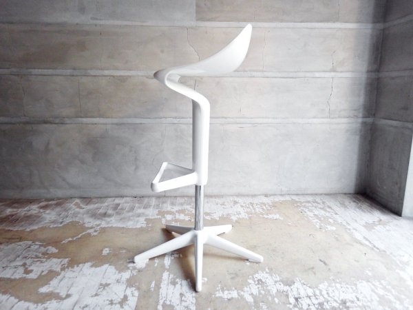 ƥ Kartell ס 󥿡 Spoon Counter Chair ۥ磻 ߵǽդ ȥ˥ åƥꥪ Antonio Citterio 
