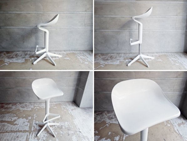 ƥ Kartell ס 󥿡 Spoon Counter Chair ۥ磻 ߵǽդ ȥ˥ åƥꥪ Antonio Citterio 
