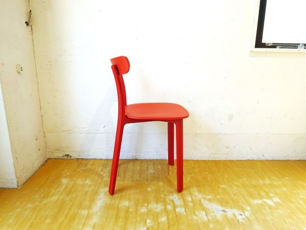 ȥ Vitra ץ饹å  All Plastic Chair 㥹ѡ ꥽ Jasper orrison å RED 