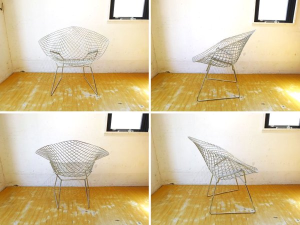 Υ Knoll ɥ Diamond Chair ϥ꡼ ٥ȥ Harry Bertoia ե륫С  
