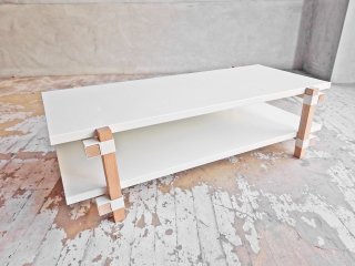 ǥ奨 DUENDE ȥ ƥӥܡ 2֥ TRE TV BOARD 2 SHELVES ۥ磻 W85cm   :\19,800- 