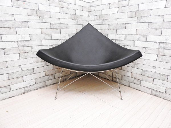 硼ͥ륽 Geoge Nelson ʥåĥ Coconut Chair ֥å ץƥ쥶   ߥåɥ꡼ǥ ץ 