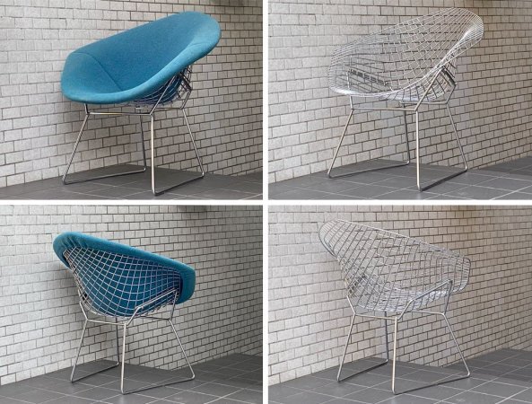 Υ Knoll ɥ Diamond Chair ե륫С ֥롼 ϥ꡼ ٥ȥ Harry Bertoia 