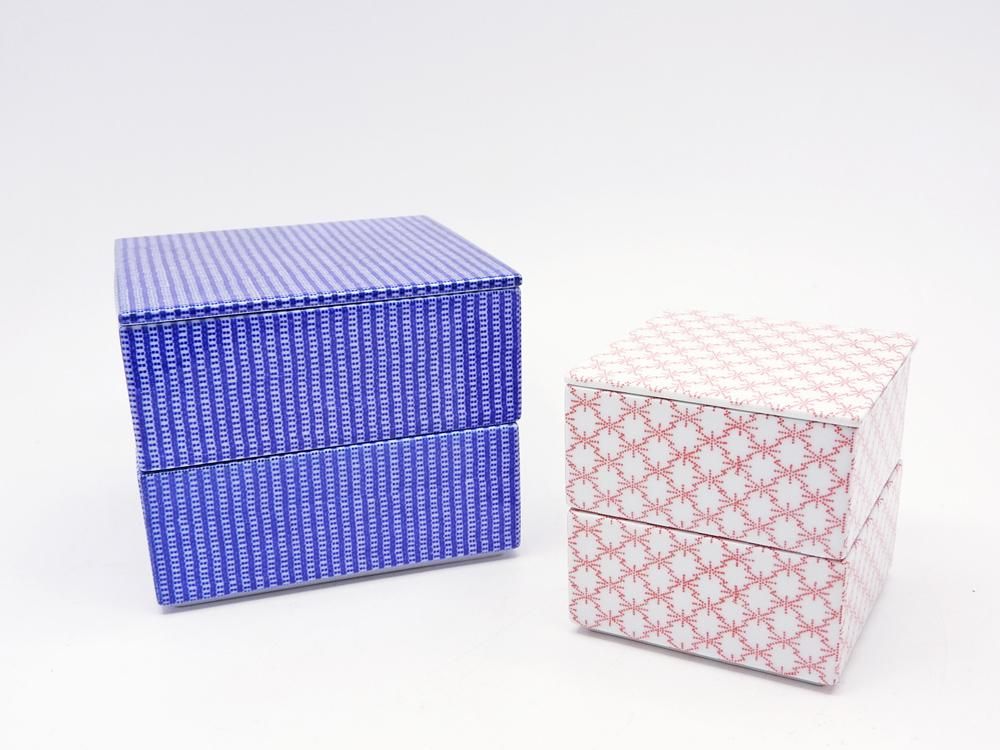 タイム スタイル Time Style 重箱 Ju Bako 篭 中 2段重 白磁 呉須 印判 波佐見焼 廃番柄 Tokyo Recycle Imption 東京 世田谷のリサイクルショップ デザイナーズ 北欧家具の販売 買取