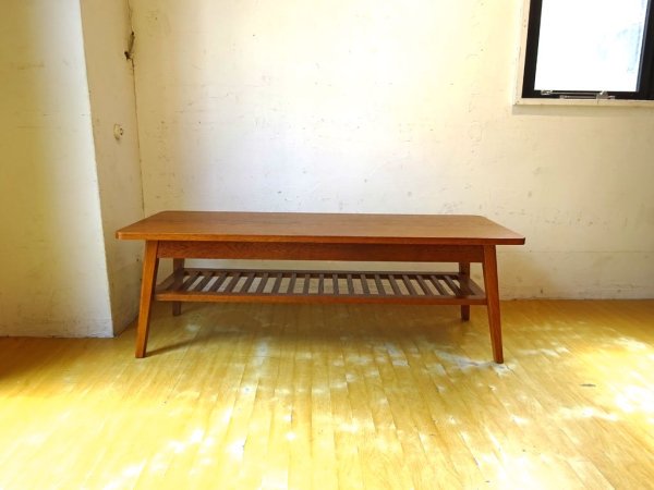 ѥեåե˥㡼ӥ PACIFIC FURNITURE SERVICE DH TEA TABLE WITH SHELF L  ֥饦 