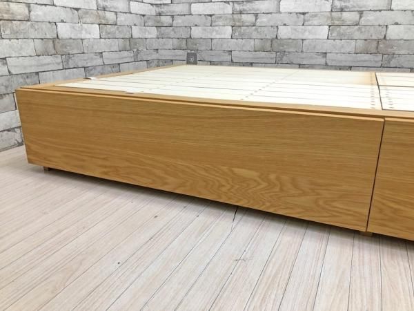 無印良品オーク材使用シングルベッド 無印良品オーク材使用シングルベッド