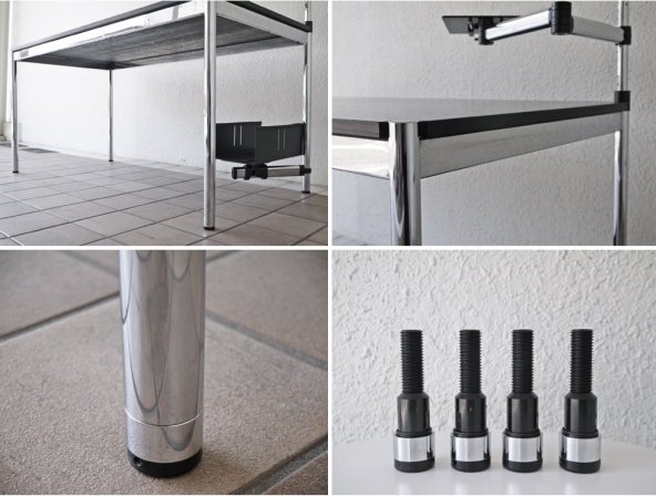 USMϥ顼 USM Haller ⥸顼ե˥㡼 Modular Furniture ϥ顼ơ֥ W150cm CPUۥ 󥰥 ⤵Ĵդ ֥ååŷ 