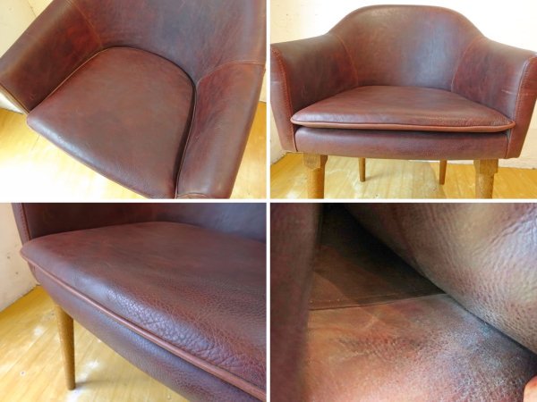 ȥåե˥㡼 TRUCK Furnitre BT  BT Chair 쥶 Leather ̵å   15.7ߡ