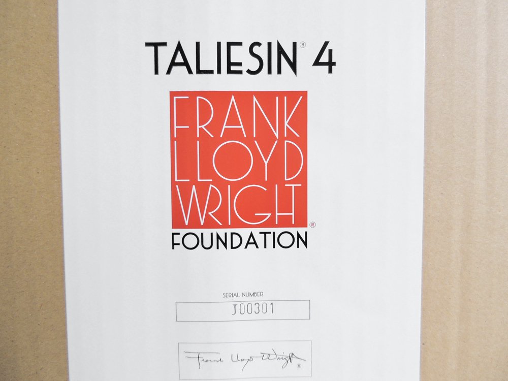 ե󥯡ɡ饤 Frank Lloyd Wright ꥢ TALIESIN 4 ơ֥ ꡼ ޥ谷  ̤ Ȣ 91,300- 