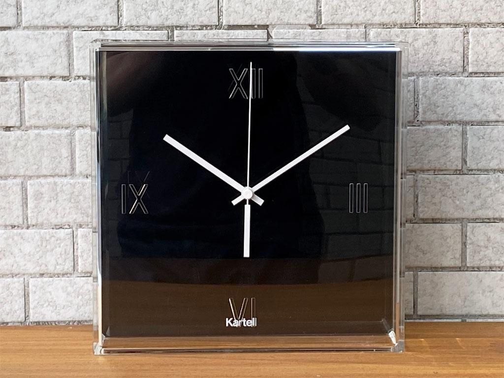 希少☆kartell カルテル　時計　クリスタルパレス　ブラック 希少☆kartell カルテル 時計 クリスタルパレス ブラック 【公式通販】