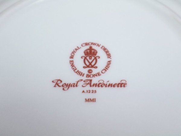 륯饦ӡ Royal Crown Derby 륢ȥͥå  Royal Antoinette ȥꥪ C&S ץ졼 Ͳ6.5 B 
