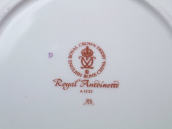 륯饦ӡ Royal Crown Derby 륢ȥͥå  Royal Antoinette ȥꥪ C&S ץ졼 Ͳ6.5 A 